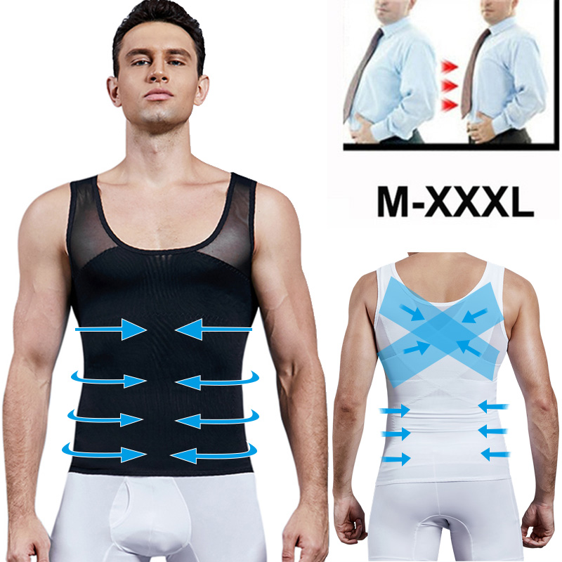 Crossfit Weight Vest - الرجال ملابس داخلية الصدر ضغط قميص