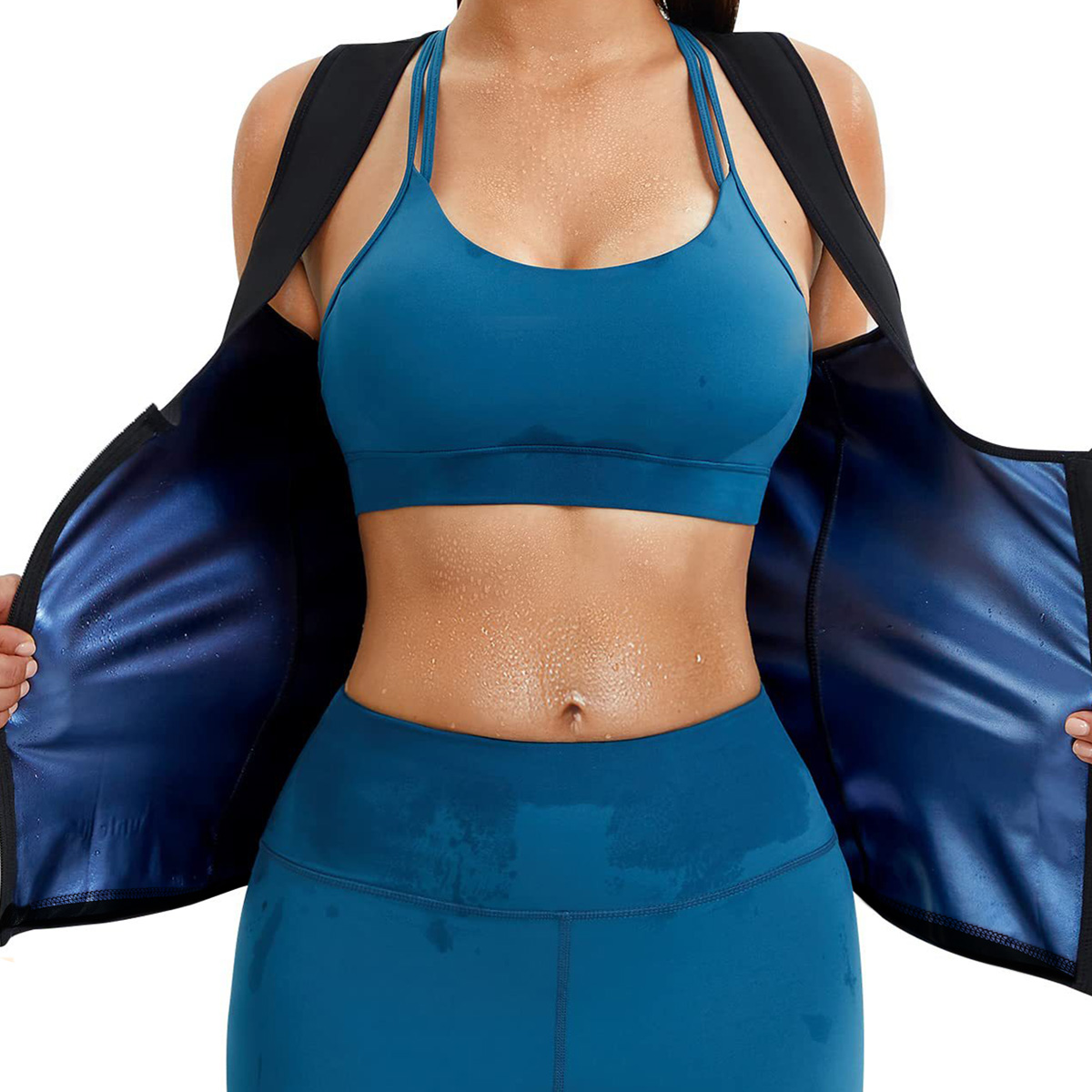 Crossfit Vest - 1 قطعة سترة نسائية للتعرق لإنقاص
