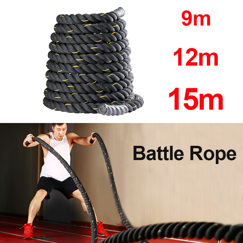 حبل تدريب للياقة البدنية بطول  - مراجعة Crossfit No Equipment Workouts وسعره
